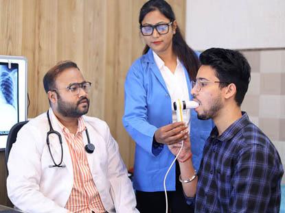 Spirometry (Pulmonary Function Test) Meerut